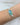 Peruvian opal & two small white opals bracelet