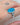 Big Turquoise and Two Swiss Blue Topaz Ring