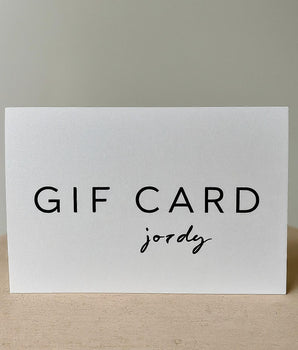 Jordy Jewelry Gift Card