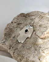 Sterling Silver Hamsa Necklaces