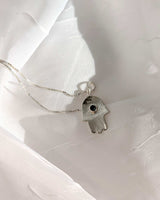 Sterling Silver Hamsa Necklaces