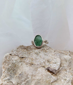 Green Quartz Ring