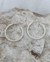 Snake Hoop Earrings