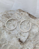 Snake Hoop Earrings