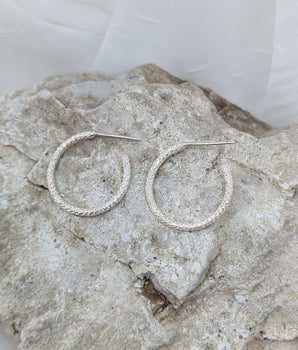 Snake Hoop Earrings