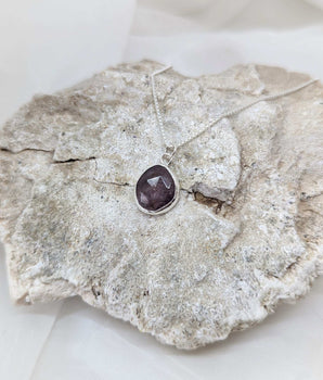 Lolite Pendant Necklace