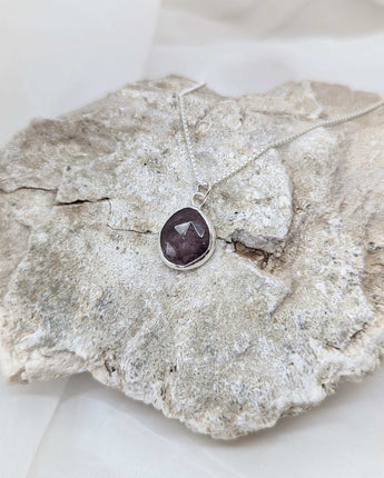 Lolite Pendant Necklace