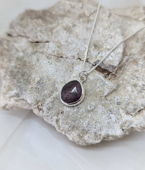 Lolite Pendant Necklace