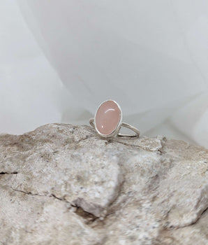 Rose Quartz Ring