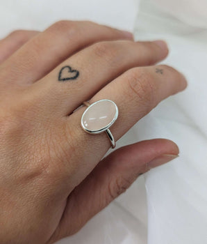 Rose Quartz Ring