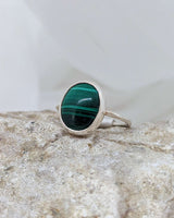 Green Malachite Ring