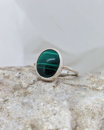 Green Malachite Ring