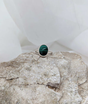 Green Malachite Ring