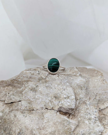 Green Malachite Ring