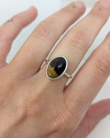 Tiger's Eye Ring