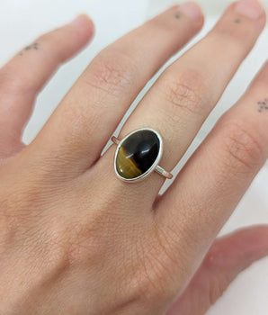 Tiger's Eye Ring