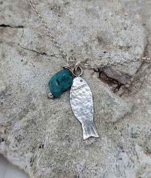 Fishy Turquoise Necklace