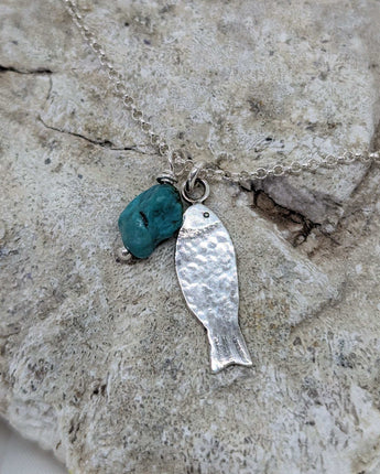 Fishy Turquoise Necklace
