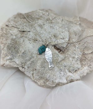 Fishy Turquoise Necklace
