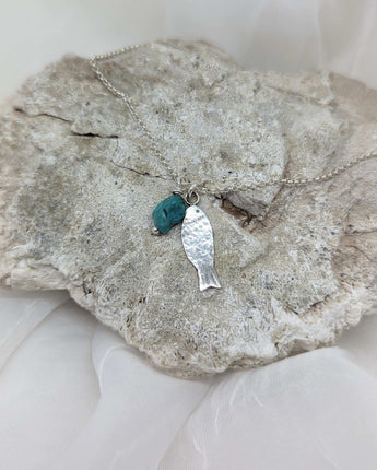 Fishy Turquoise Necklace