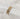 14k solid gold hammered band