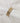 14k solid gold hammered band