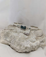 dark green kyanite cuff