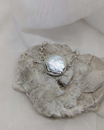 big chunky pearl bracelet
