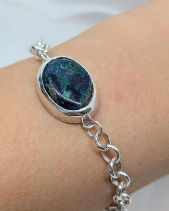 azurite bracelet