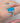 Big Turquoise and Two Swiss Blue Topaz Ring