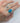 Big Turquoise and Two Swiss Blue Topaz Ring
