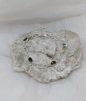 4 green tourmaline bracelet