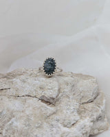 Beautiful moss agate ring
