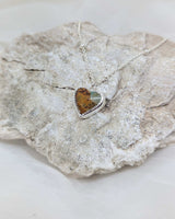 Heart turquoise necklace