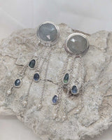 Sapphire earrings