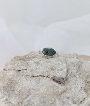 Small turquoise ring