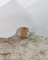 Sterling Silver Quartz Ring