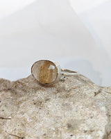 Sterling Silver Quartz Ring