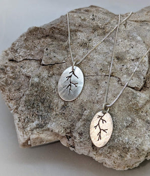 Branch Pendant Necklace