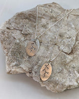 Branch Pendant Necklace