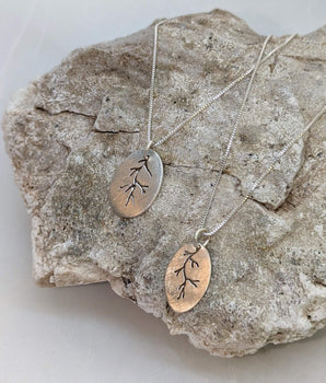 Branch Pendant Necklace