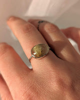 Sterling Silver Quartz Ring