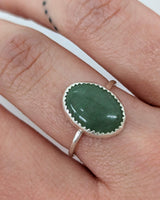 Green Aventurine Ring