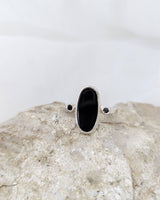 Oval Onyx Ring