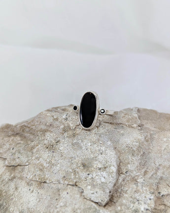 Oval Onyx Ring