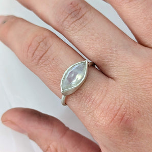 Moonstone Eye Ring 