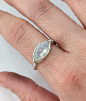 Moonstone Eye Ring 
