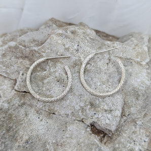 Snake Hoop Earrings