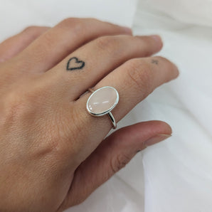 Rose Quartz Ring