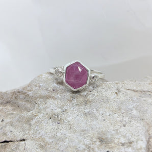 Pink Ruby Candy Ring